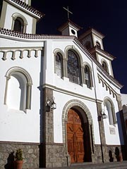 Kirchenportal in Tejeda