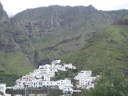 La Laja am Ende des Barranco Agaete - Gran Canaria