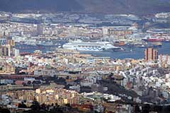Kreuzfahrtschiff Aida im Hafen von Las Palmas de Gran Canaria - Gran Canaria