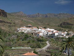 Blick auf Fataga - Gran Canaria