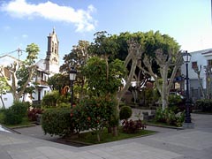 Plaza in Firgas - Gran Canaria