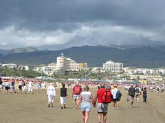 am Strand von Playa del Inglés