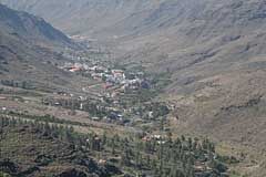 Blick in den Barranco de Mogán