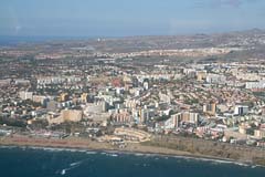Luftaufnahme Playa del Inglés im Süden von Gran Canaria