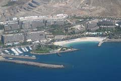 Blick auf Anfi del Mar - Patalavaca - Gran Canaria