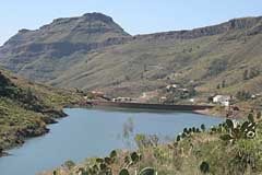 Stausee bei Ayagaures - Gran Canaria