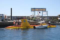 Yellow Submarine in Puerto de Mogan - Gran Canaria