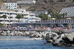 Hafenmole von Puerto Rico / Gran Canaria
