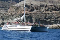 Katamaram vor der Küste von Gran Canaria