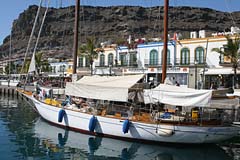 im Hafen von Puerto de Mogan