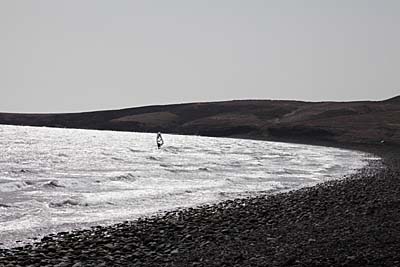 Surfen an der Playa de Vargas